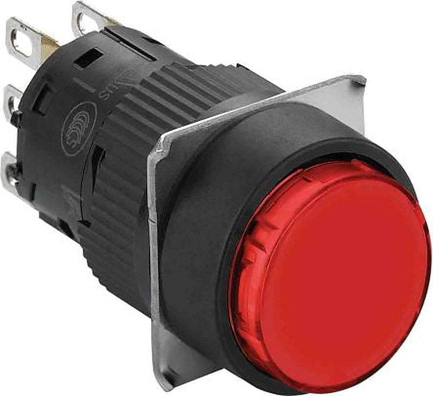 Schneider Electric Harmony Series Illuminated Push Button Switch, 16 mm Cutout Red, SPST, IP65