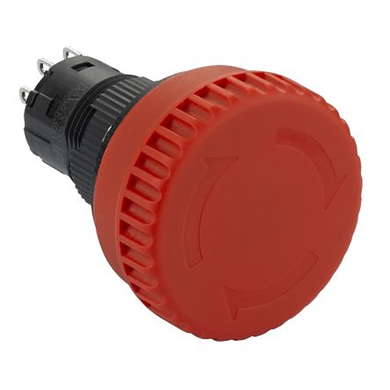 Schneider Electric Harmony XB6E Series Red Pull to Release Push Button Head, 16 mm Cutout, IP65