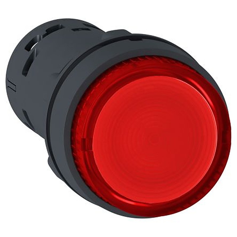 Schneider Electric Harmony Series Illuminated Push Button Switch, Silicone Polymer, Through Hole, 22 mm Cutout, SPST,