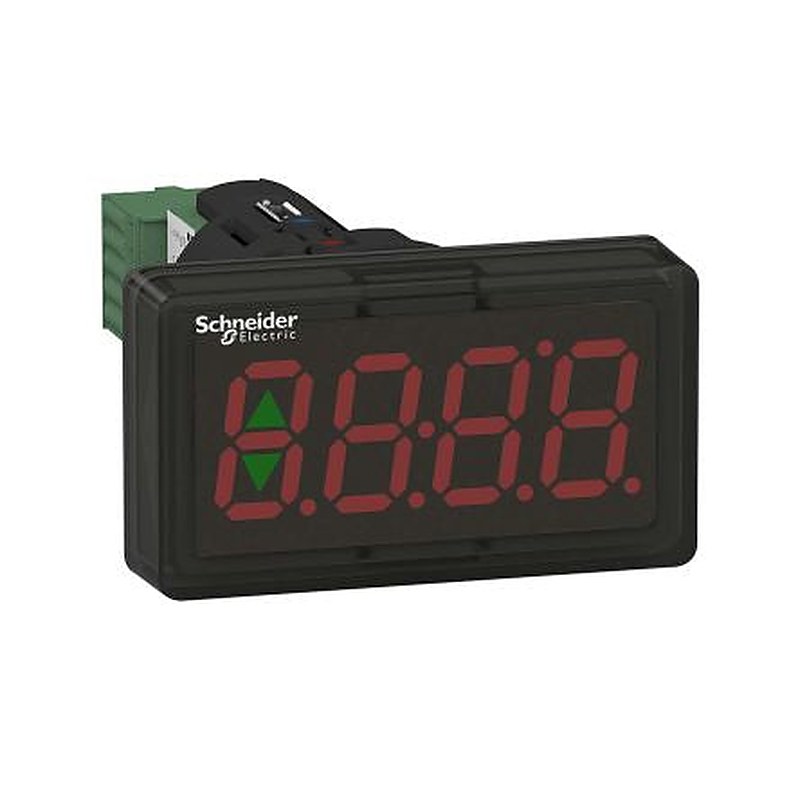 Schneider Electric Harmony 7 Segment LED Digital Panel Multifunction Meter for Voltage, Current,  29.5 mm  x 51.5 mm