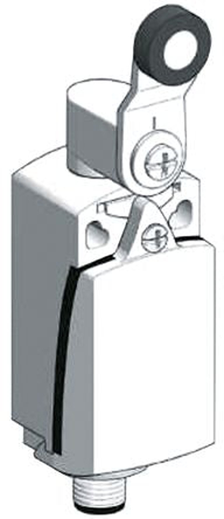Telemecanique Sensors OsiSense XC Series Roller Lever Limit Switch, 1 NO/1 NC, IP66, IP67, Zinc Zamak Alloy Housing,