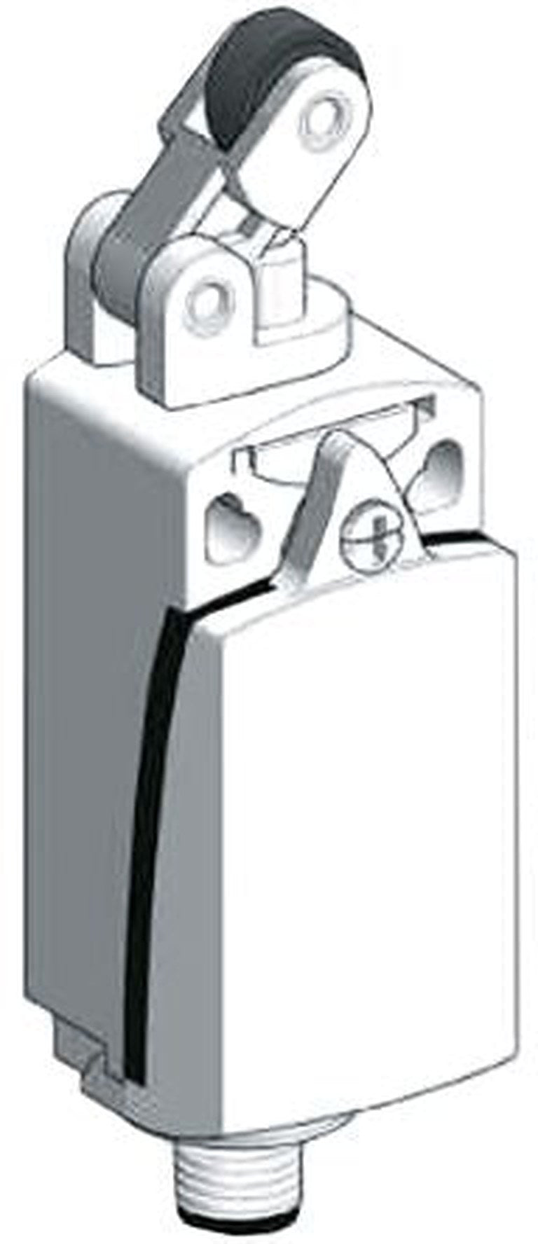 Telemecanique Sensors OsiSense XC Series Roller Plunger Limit Switch, 1 NO/1 NC, IP66, IP67, Zinc Zamak Alloy Housing,