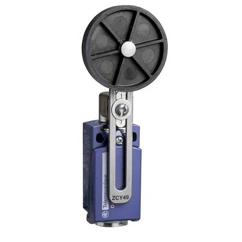 Telemecanique Sensors XCKD Series Roller Lever Limit Switch, 1 NO/1 NC, IP67, IP66, Zinc Alloy Housing, 240V ac, 3A