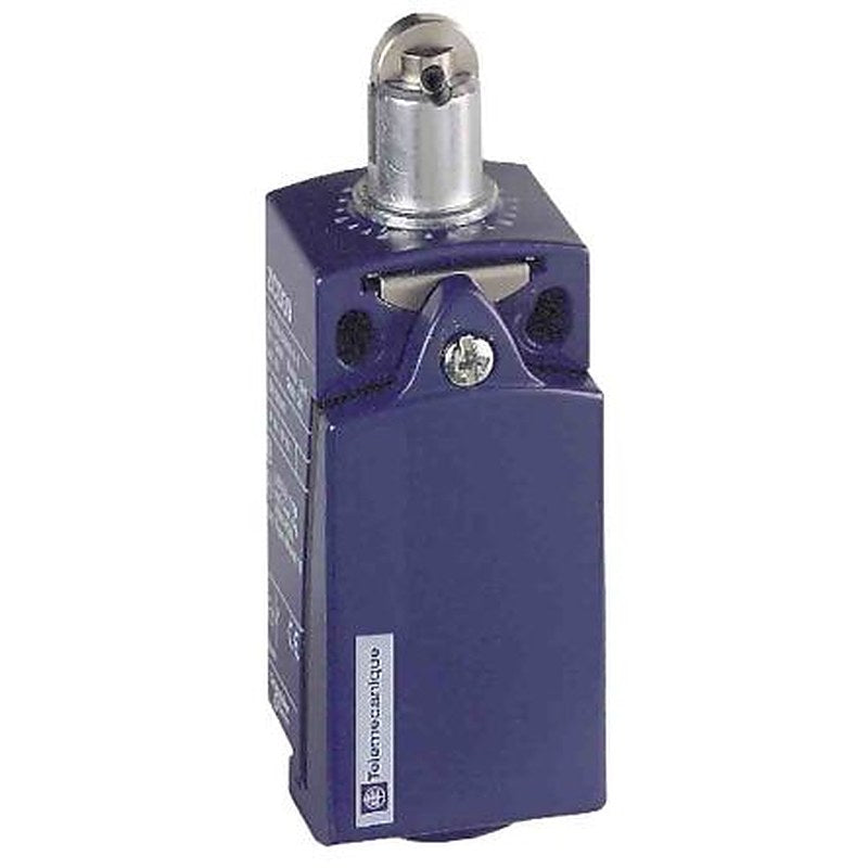 Telemecanique Sensors OsiSense XC Series Roller Plunger Limit Switch, 1 NO/1 NC, IP67, IP66, Zinc Alloy Housing, 240V