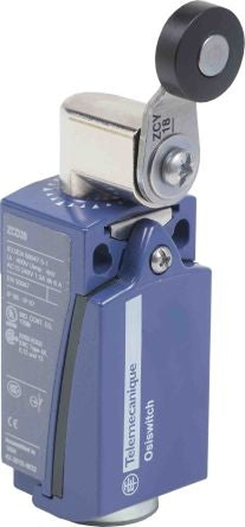 Telemecanique Sensors OsiSense XC Series Roller Lever Limit Switch, 1 NO/1 NC, IP66, IP67, Zinc Alloy Housing, 240V ac,