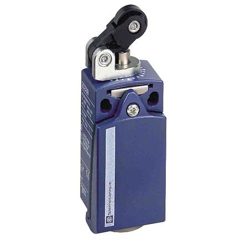 Telemecanique Sensors XCKD Series Roller Plunger Limit Switch, DPST, IP67, IP66, Zinc Zamak Alloy Housing, 240V ac, 10A