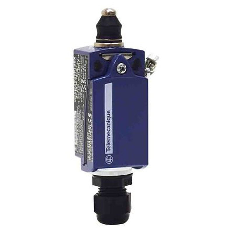 Telemecanique Sensors XCKD Series Plunger Limit Switch, 1 NO/2 NC, IP67, IP66, Zinc Alloy Housing, 240V ac, 1.5A