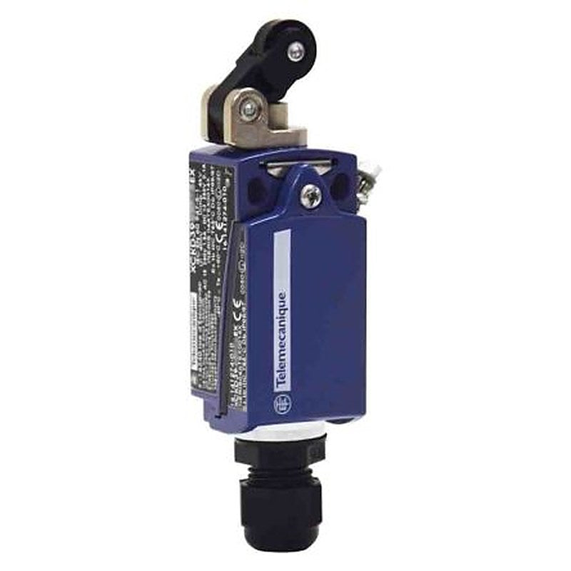 Telemecanique Sensors OsiSense ATEX D Series Roller Plunger Limit Switch, 1 NO/2 NC, IP67, IP66, Zinc Alloy Housing,