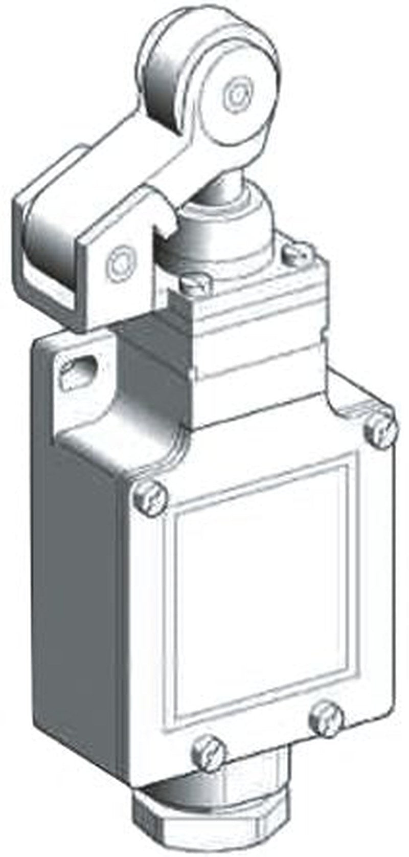 Telemecanique Sensors OsiSense XC Series Roller Plunger Limit Switch, 1 NO/1 NC, IP66, Zinc Zamak Alloy Housing, 240V