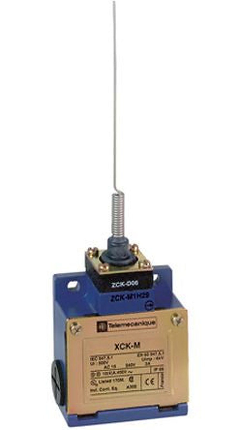 Telemecanique Sensors OsiSense XC Series Cats Whisker Limit Switch, 1 NO/1 NC, IP66, Zinc Alloy Housing, 240V ac, 3A