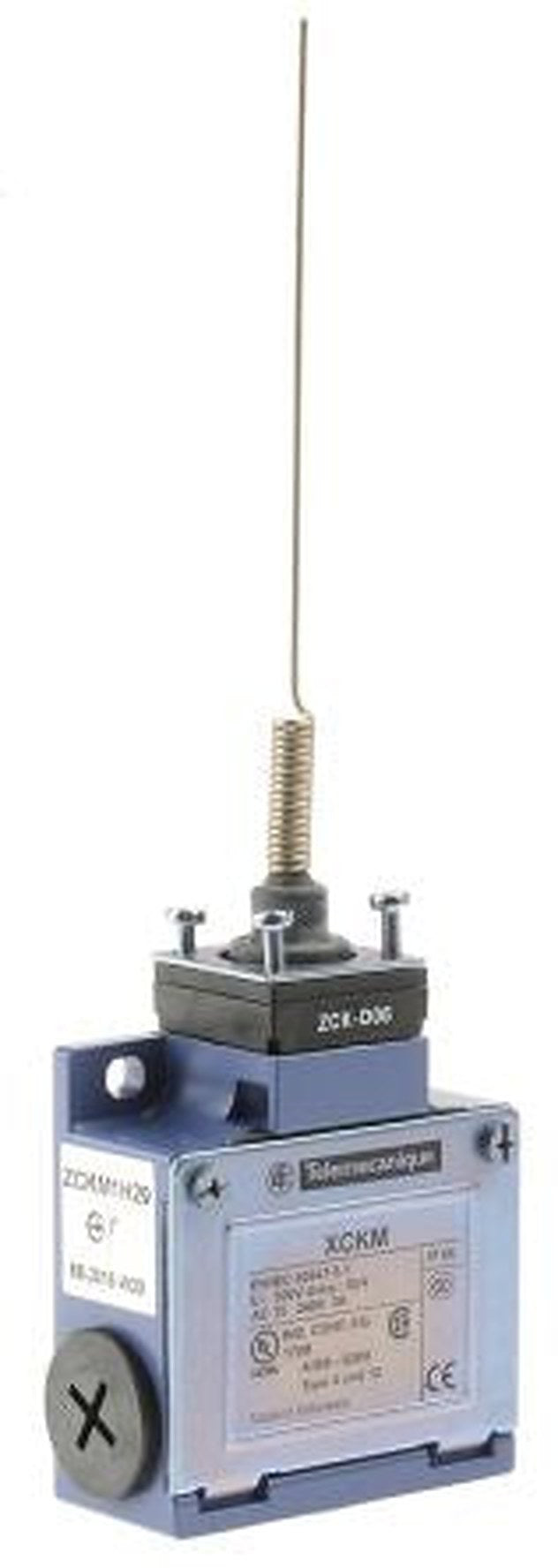 Telemecanique Sensors OsiSense XC Series Cats Whisker Limit Switch, 1 NO/1 NC, IP66, Zinc Alloy Housing, 240V ac, 3A