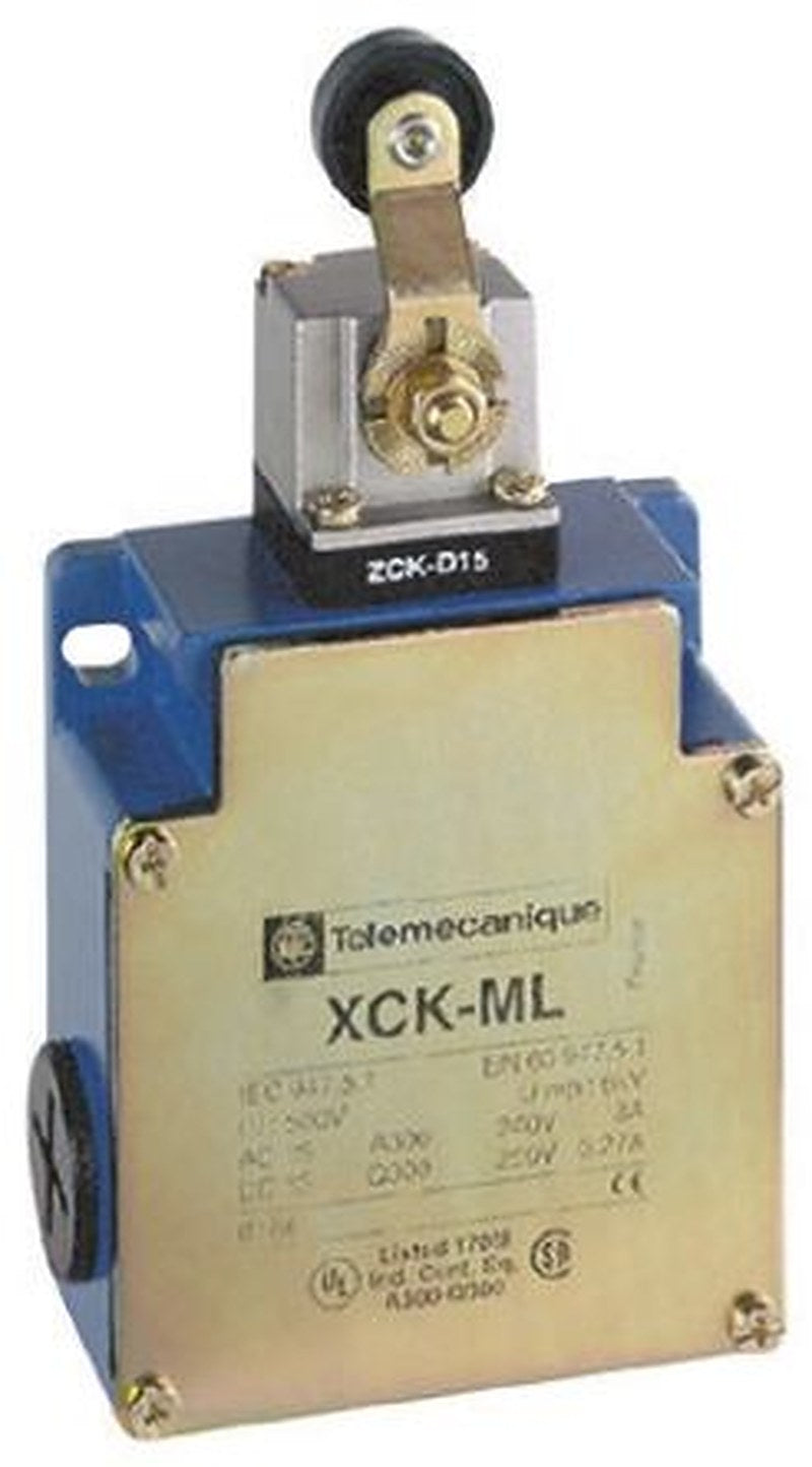 Telemecanique Sensors OsiSense XC Series Roller Plunger Limit Switch, 1 NO/1 NC, IP66, Zinc Alloy Housing, 240V