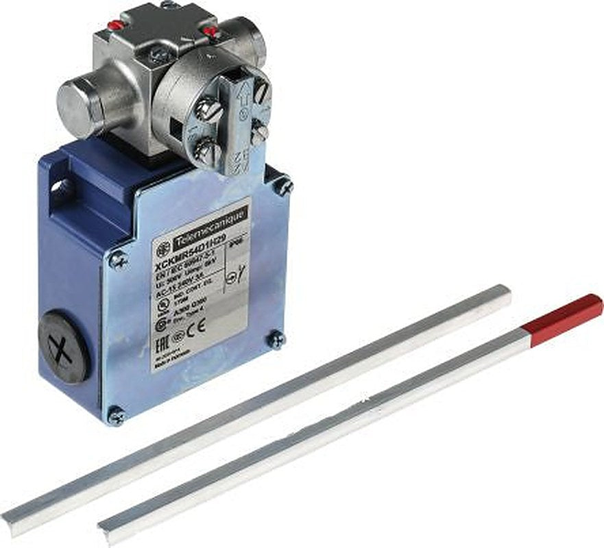 Telemecanique Sensors XCKMR Series Lever Limit Switch, DPST, IP66, Zinc Zamak Alloy Housing, 240V ac, 3A