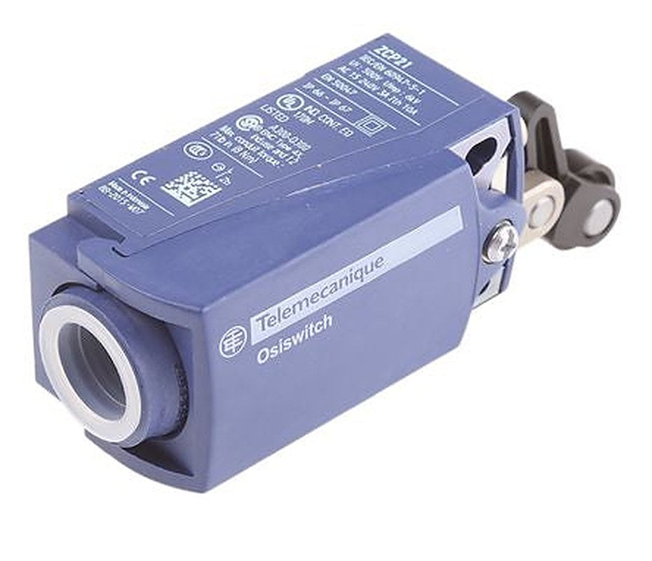 Telemecanique Sensors OsiSense XC Series Roller Plunger Limit Switch, 1 NO/1 NC, IP66, IP67, Plastic Housing, 240V ac,