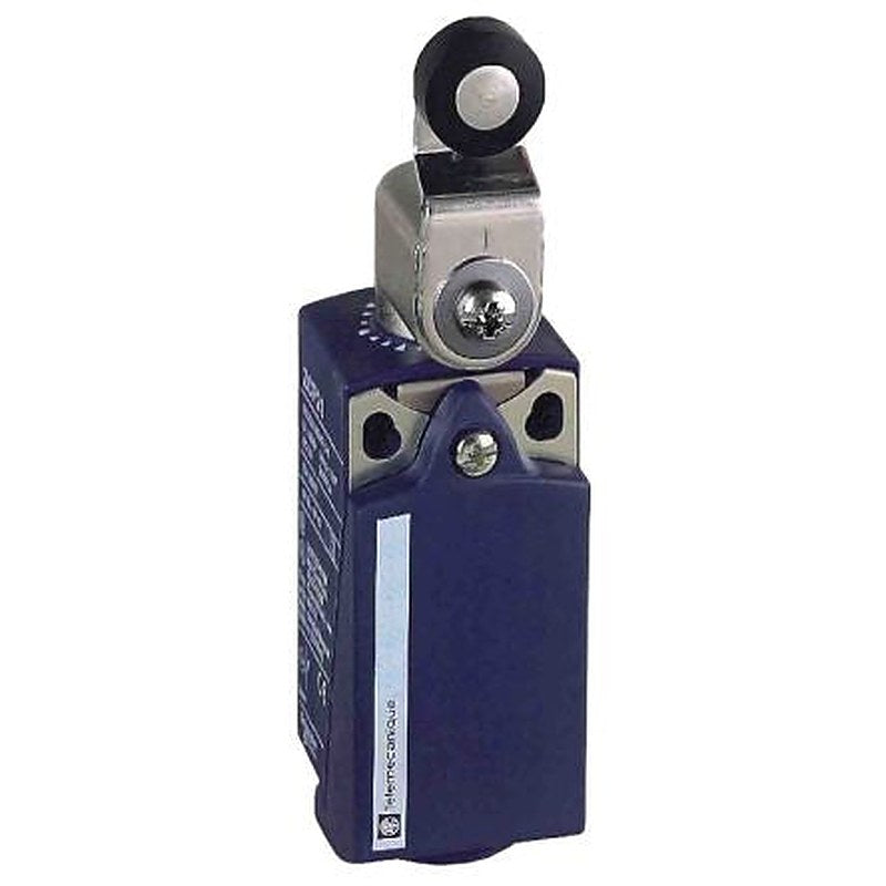 Telemecanique Sensors XCKP Series Roller Lever Limit Switch, DPST, IP67, IP66, Plastic Housing, 240V ac, 10A