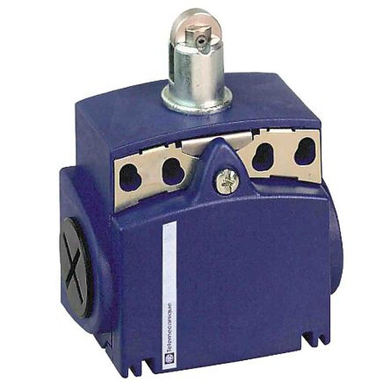 Telemecanique Sensors XCKT Series Roller Plunger Limit Switch, 2P, IP66, Plastic Housing, 240V ac, 10A