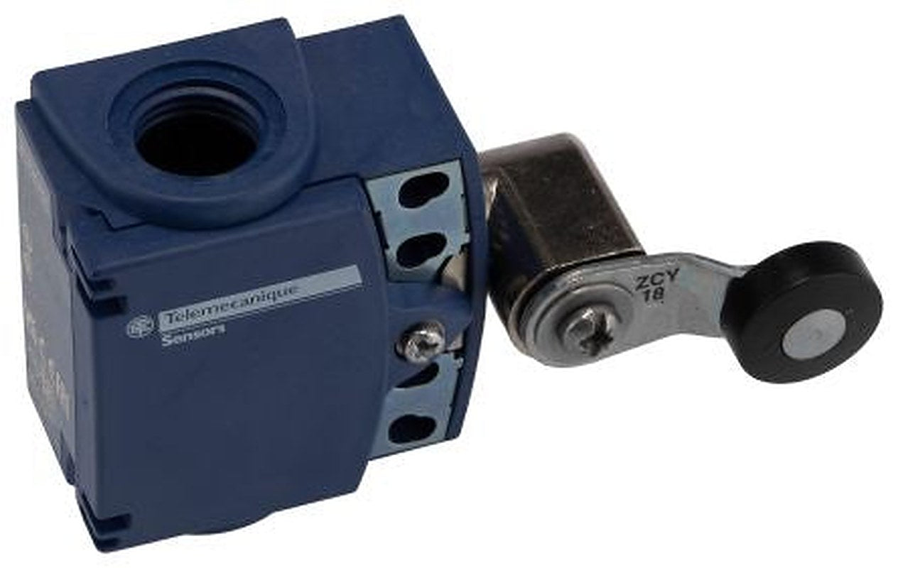 Telemecanique Sensors OsiSense XC Series Roller Lever Limit Switch, 1 NO/1 NC, IP66, IP67, Plastic Housing, 240V ac, 3A