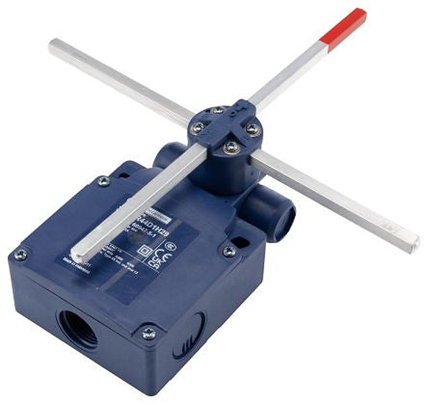 Telemecanique Sensors XCKV Series Rod Limit Switch, 2 NC/2 NO, IP65, Plastic Housing, 240V ac, 3A