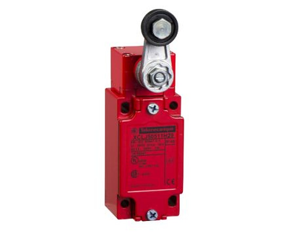 Telemecanique Sensors XCLJ Series Roller Lever Limit Switch, SPDT, IP66, Zinc Alloy Housing, 240V ac, 3A