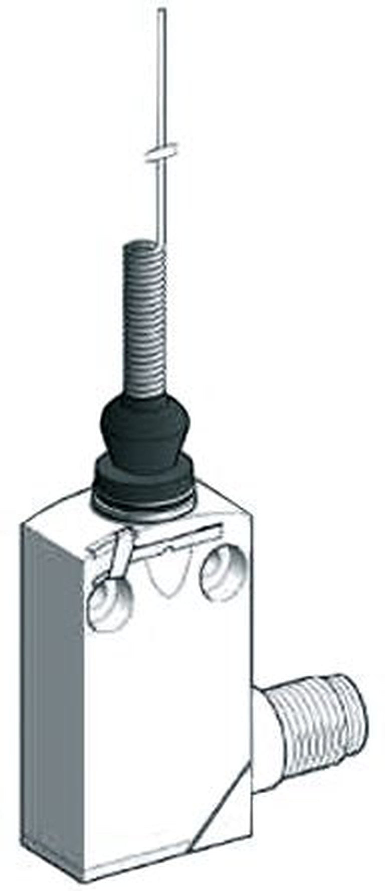 Telemecanique Sensors OsiSense XC Series Cats Whisker Limit Switch, 1 CO, IP68, IP67, IP66, Zinc Zamak Alloy Housing,