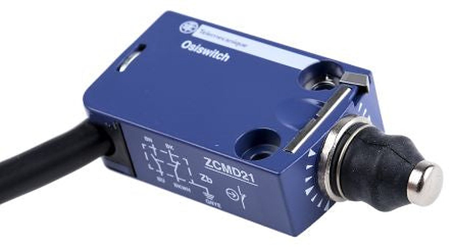 Telemecanique Sensors OsiSense XC Series Plunger Limit Switch, 1 NO/1 NC, IP66, IP67, IP68, Zinc Alloy Housing, 240V ac,