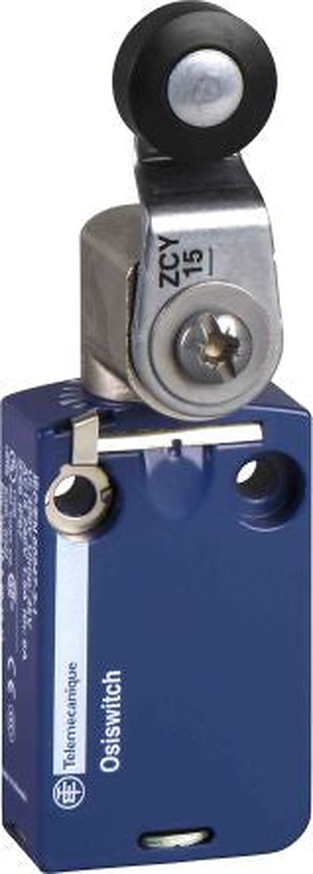 Telemecanique Sensors OsiSense XC Series Roller Lever Limit Switch, 1 NO/1 NC, IP66, IP67, IP68, Zinc Zamak Alloy