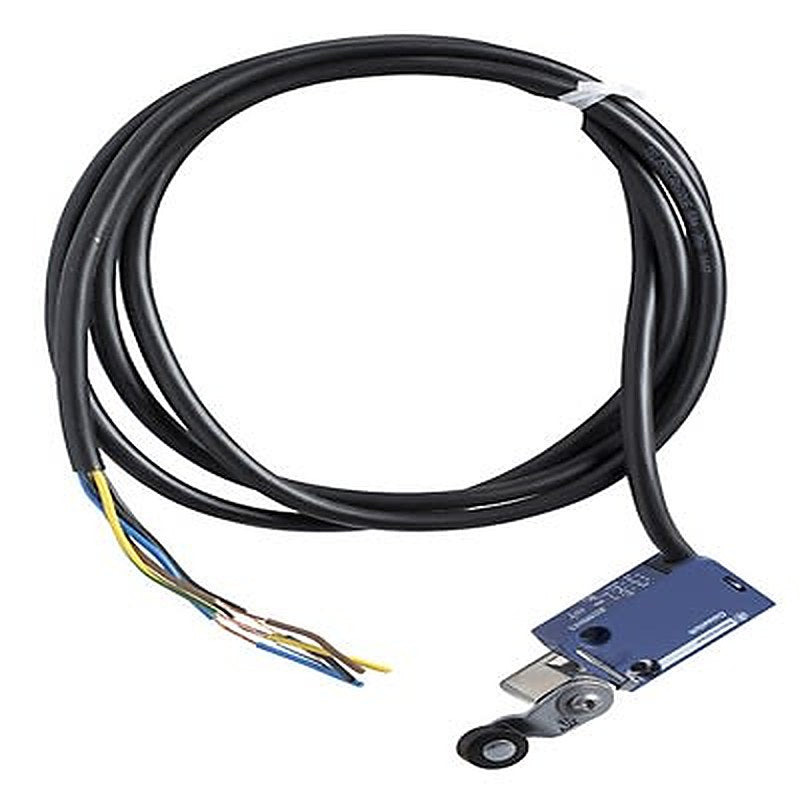 Telemecanique Sensors XCMD Series Roller Lever Limit Switch, IP66, IP67, Zinc Alloy Housing