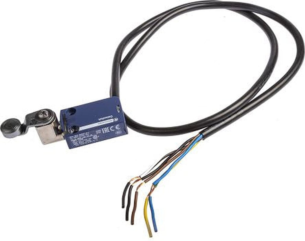 Telemecanique Sensors OsiSense XC Series Roller Lever Limit Switch, 1 NO/1 NC, IP68, IP67, IP66, Zinc Alloy Housing,