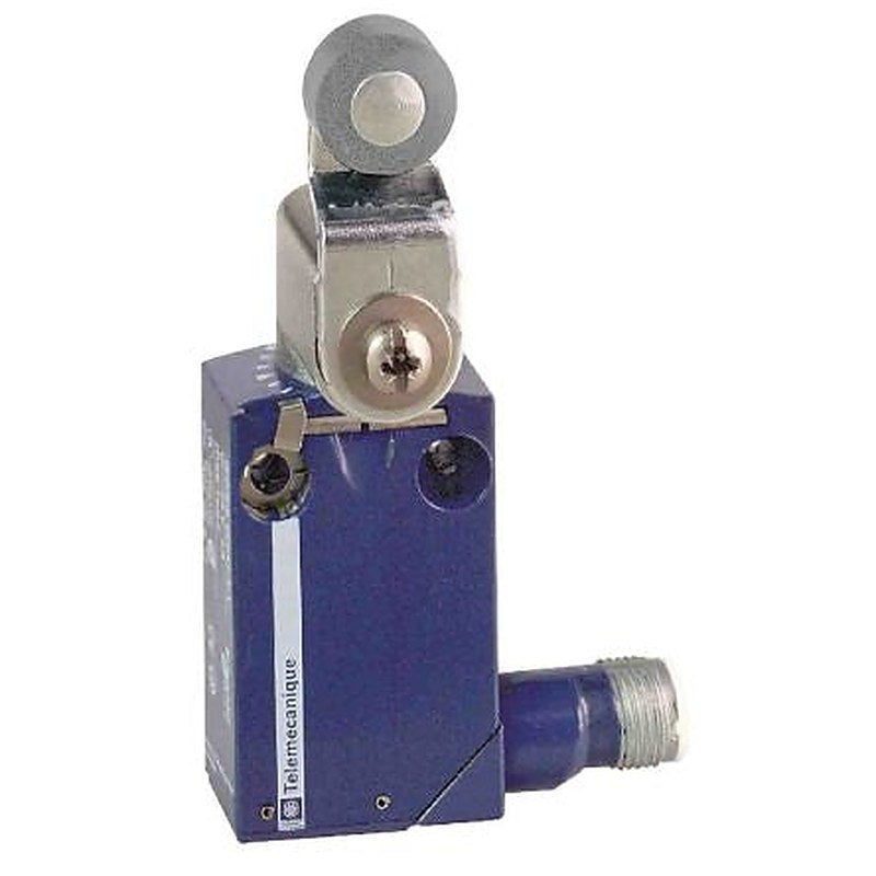 Telemecanique Sensors XCMD Series Roller Lever Limit Switch, 1 NO/1 NC, IP68, IP67, IP66, Zinc Zamak Alloy Housing, 240V