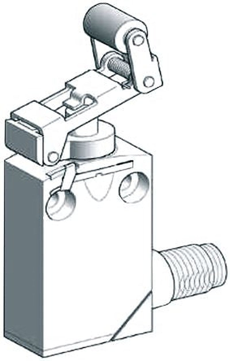 Telemecanique Sensors OsiSense XC Series Roller Plunger Limit Switch, 1 CO, IP66, IP67, IP68, Zinc Zamak Alloy Housing,