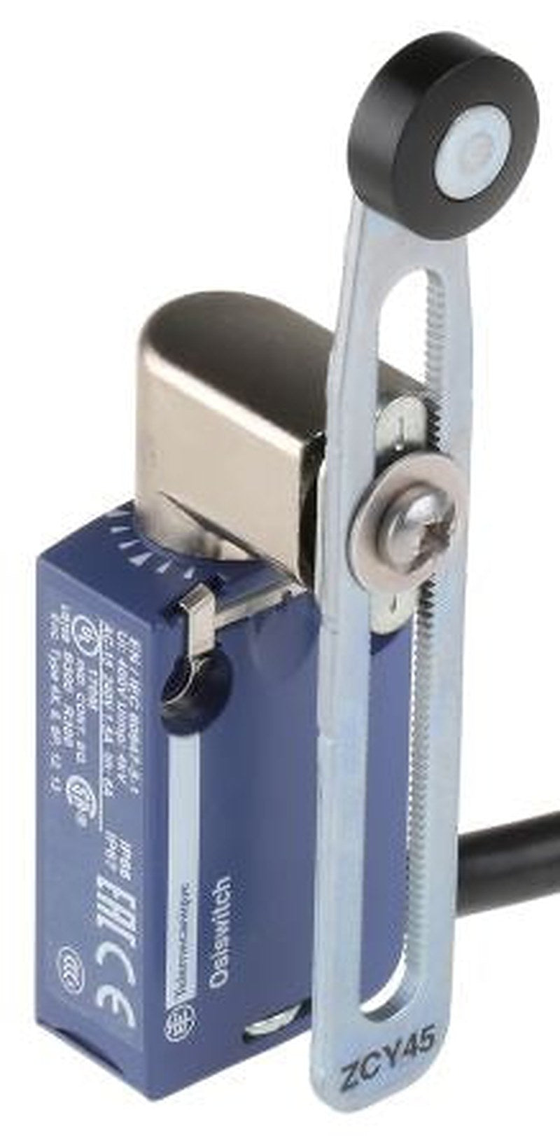 Telemecanique Sensors OsiSense XC Series Roller Lever Limit Switch, 1 NO/1 NC, IP66, IP67, IP68, Zinc Alloy Housing,
