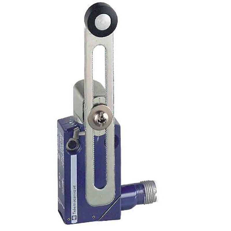 Telemecanique Sensors XCMD Series Roller Lever Limit Switch, SPDT, IP66, IP67, IP68, Zinc Zamak Alloy Housing, 240V ac,