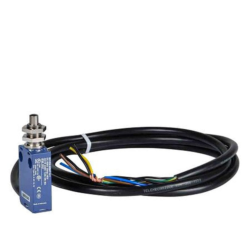 Telemecanique Sensors XCMD Series Plunger Limit Switch, DPST, IP66, IP67, IP68, Zinc Zamak Alloy Housing, 240V ac, 1.5A