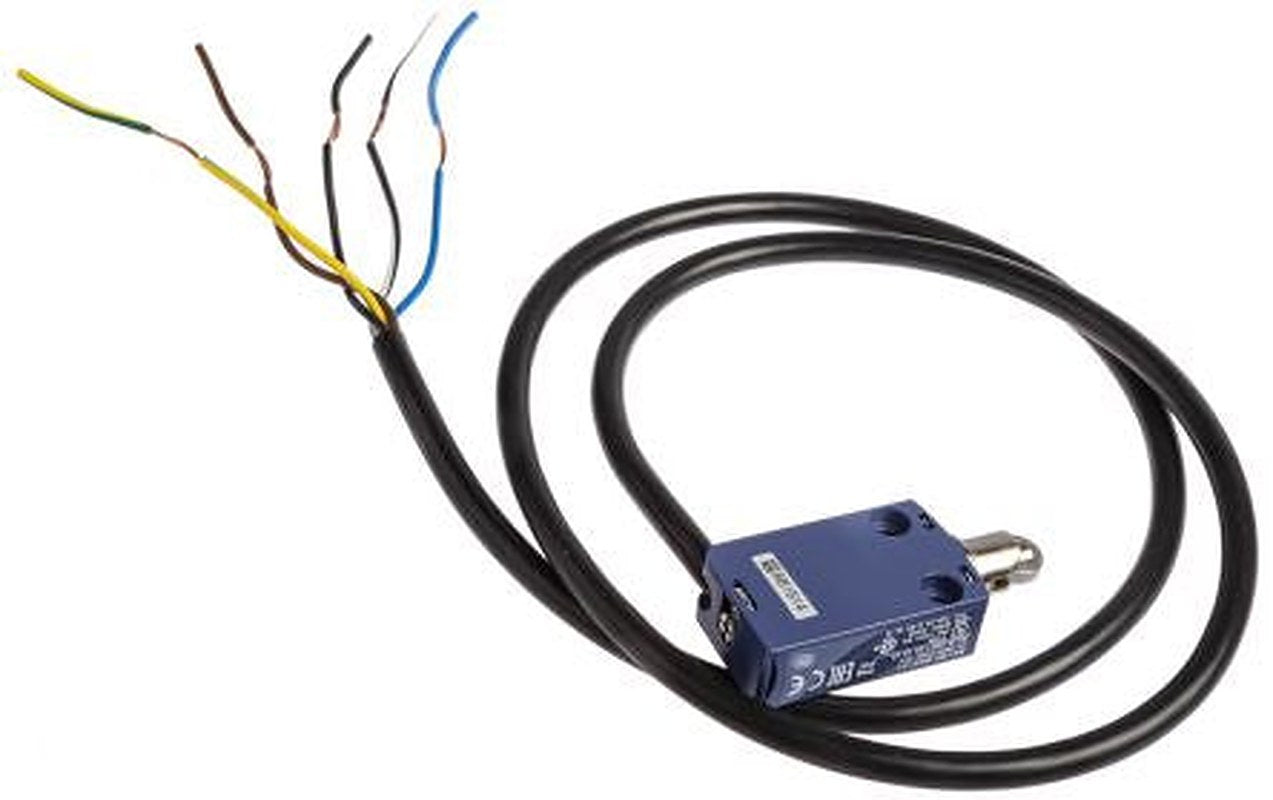 Telemecanique Sensors OsiSense XC Series Roller Plunger Limit Switch, 1 NO/1 NC, IP66, IP67, IP68, Zinc Alloy Housing,
