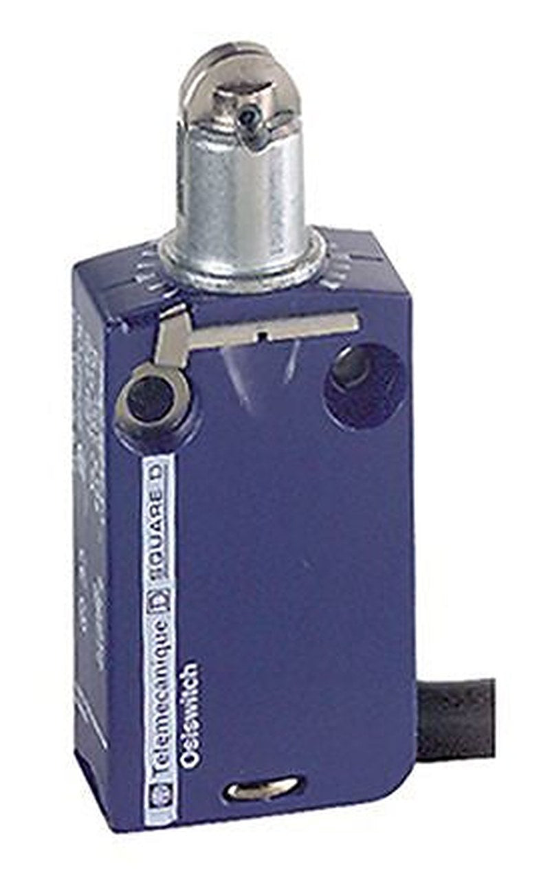 Telemecanique Sensors XCMD Series Roller Plunger Limit Switch, 1 NO/1 NC, IP66, IP67, IP68, Zamak Housing, 400V