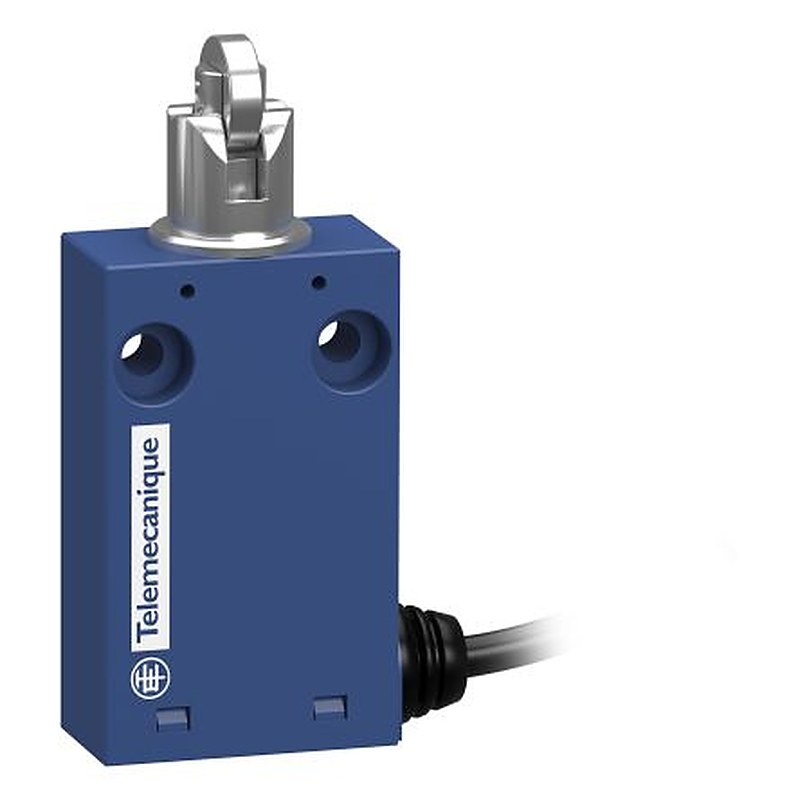 Telemecanique Sensors XCMH Series Roller Plunger Limit Switch, 1 NO/1 NC, IP66, IP67, Plastic Housing, 240V ac, 0.75A