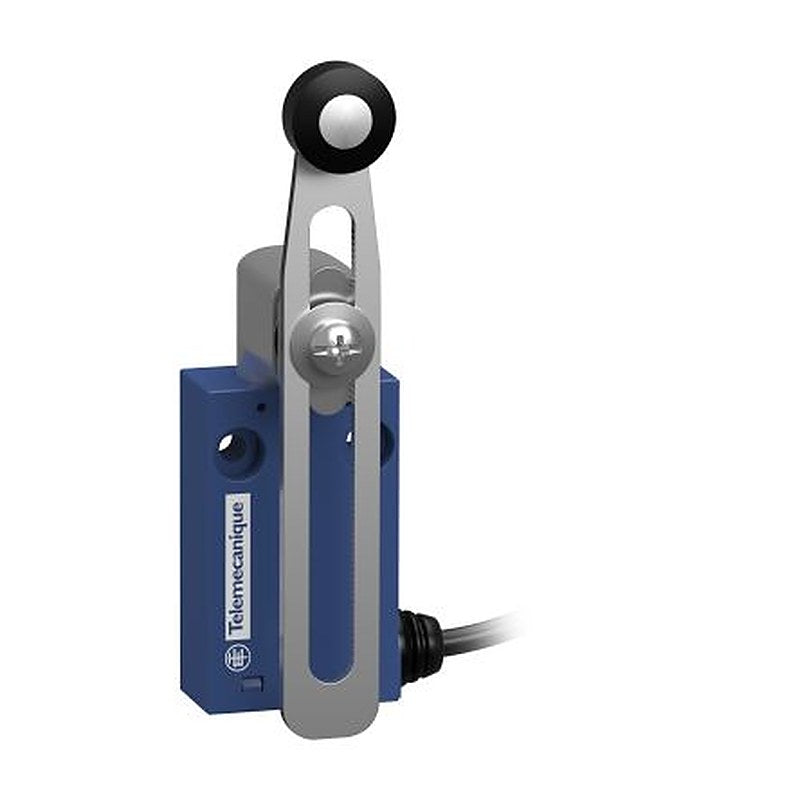 Telemecanique Sensors XCMH Series Roller Lever Limit Switch, 1 NO/1 NC, IP67, IP66, Plastic Housing, 240V ac, 0.75A