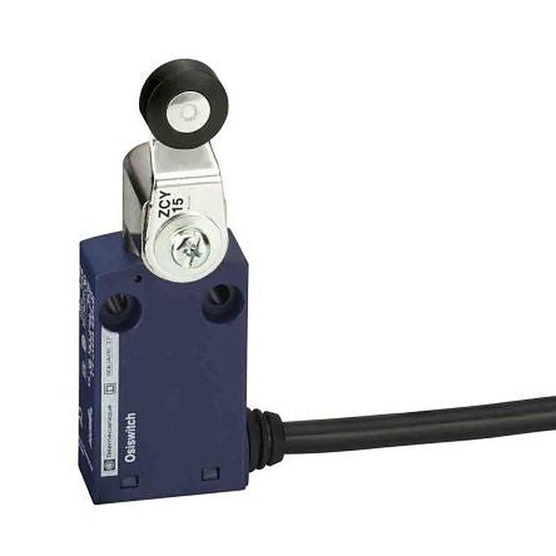Telemecanique Sensors XCMN Series Roller Lever, Roller Lever Limit Switch, DPST, IP65, IP65, Plastic, Plastic Housing,