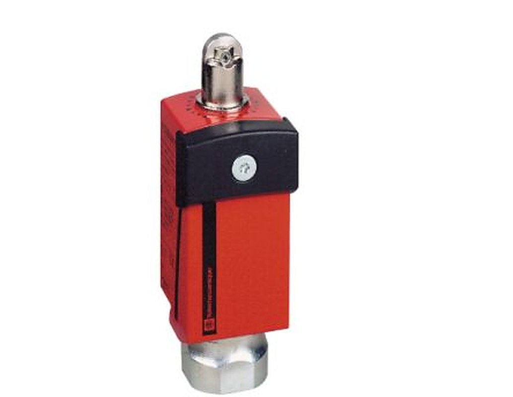 Telemecanique Sensors XCS Series Roller Plunger Limit Switch, SPDT, IP66, IP67, Metal Housing, 240V ac, 3A