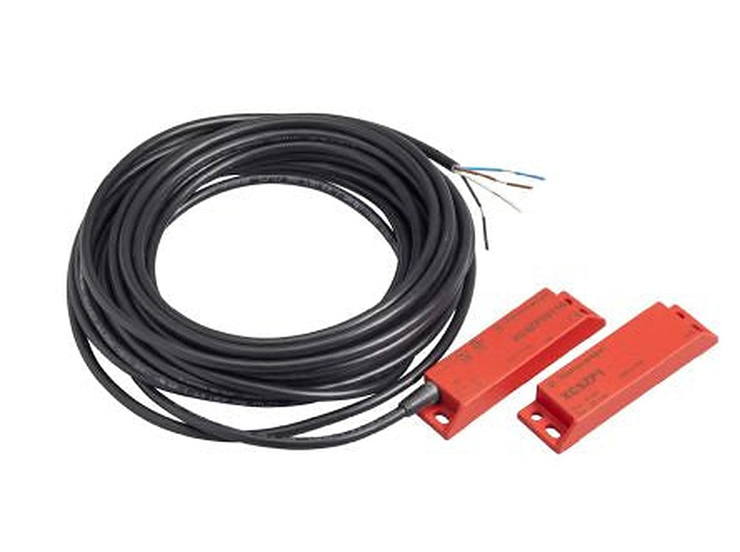 Telemecanique Sensors XCS-DMP Series Magnetic Non-Contact Safety Switch, Plastic Housing, 100V dc, 2 NO/1 NC, M12