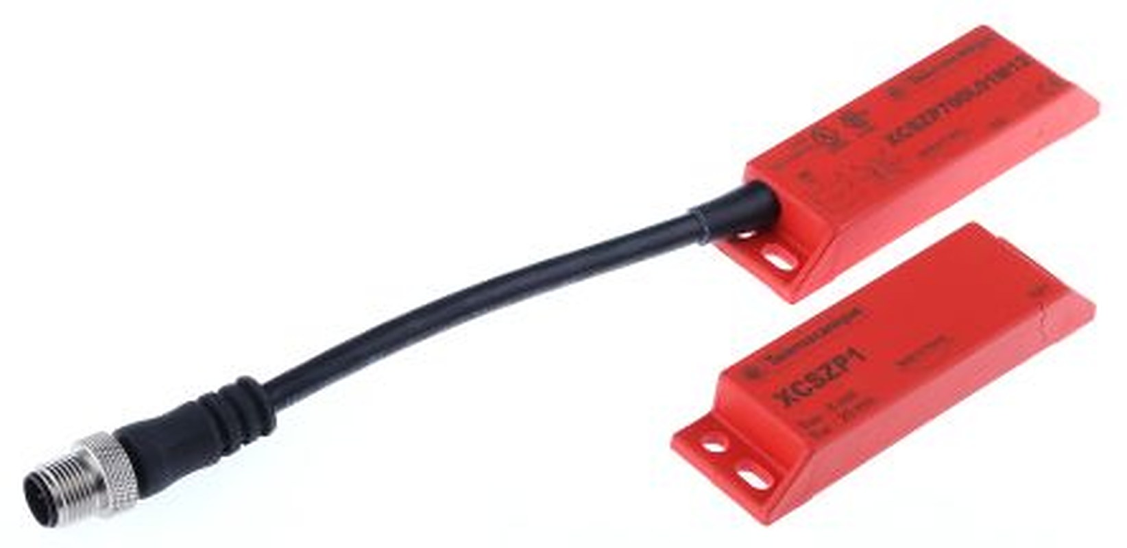 Telemecanique Sensors XCS-DMP Series Magnetic Non-Contact Safety Switch, Plastic Housing, 100V dc, 2 NC, M12