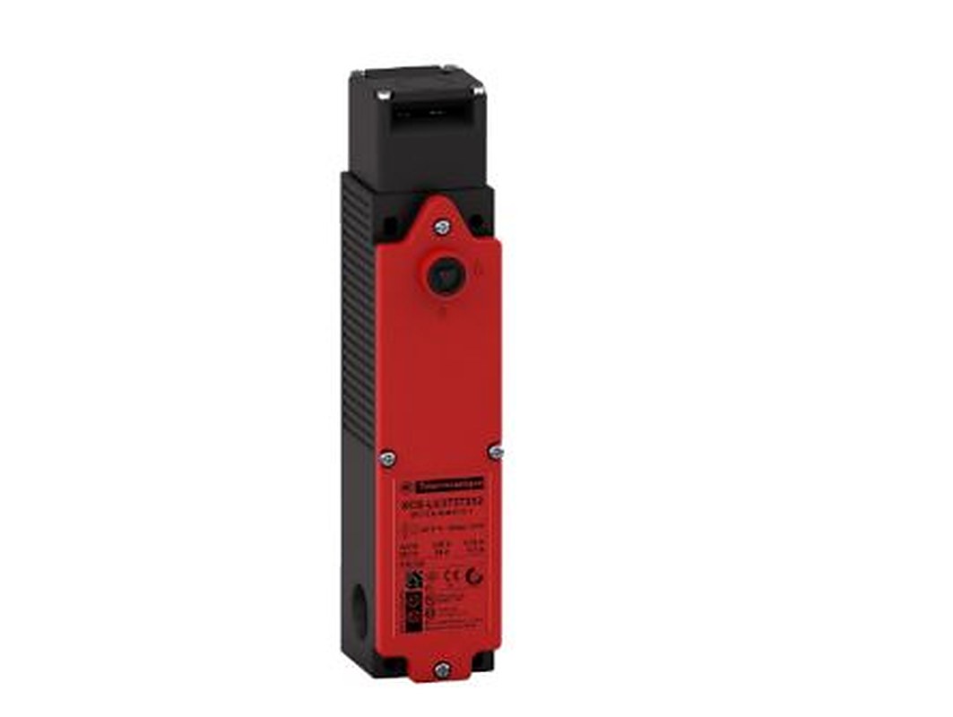 Telemecanique Sensors XCS Safety Rated Interlock Switch, Keyed Actuator Included, Plastic, Interlock