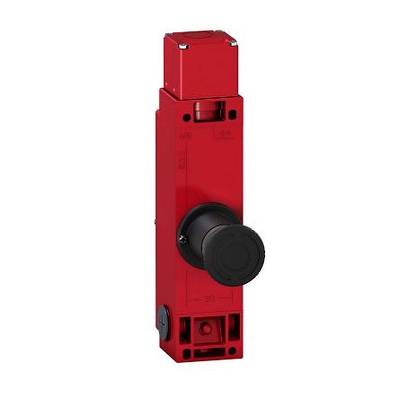 Telemecanique Sensors XCSLF Safety Rated Interlock Switch, Keyed Actuator Included, Zinc Alloy, Key