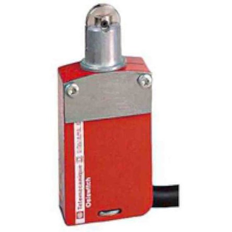 Telemecanique Sensors XCSM Series Roller Plunger Interlock Switch, 1 NO/2 NC, IP66, IP68, IP67, Zinc Zamak Alloy