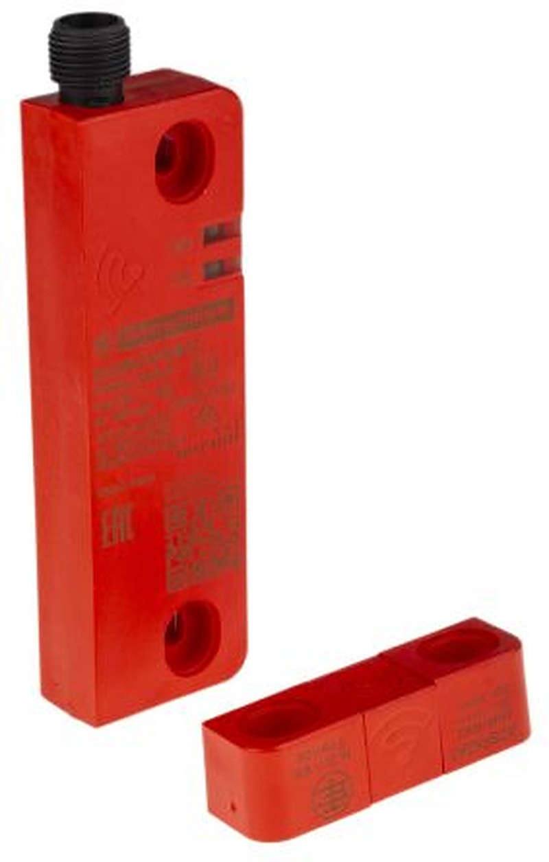 Telemecanique Sensors XCSRC Series RFID Non-Contact Safety Switch, Valox Housing, 26.4V dc, 2 NO, M12