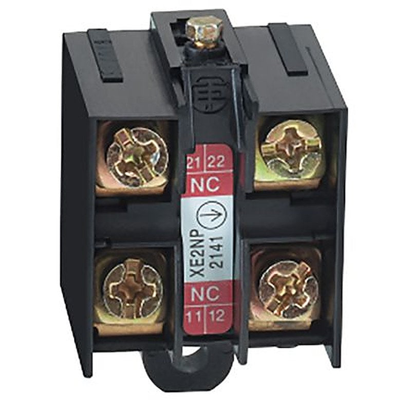 Telemecanique Sensors Limit Switch Contact Block, OsiSense XC Series, 2 NC