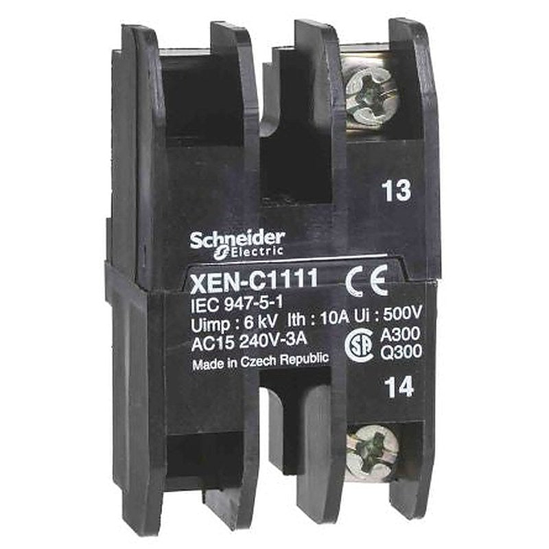 Schneider Electric Harmony Series Contact Block, 240V, 1 NC