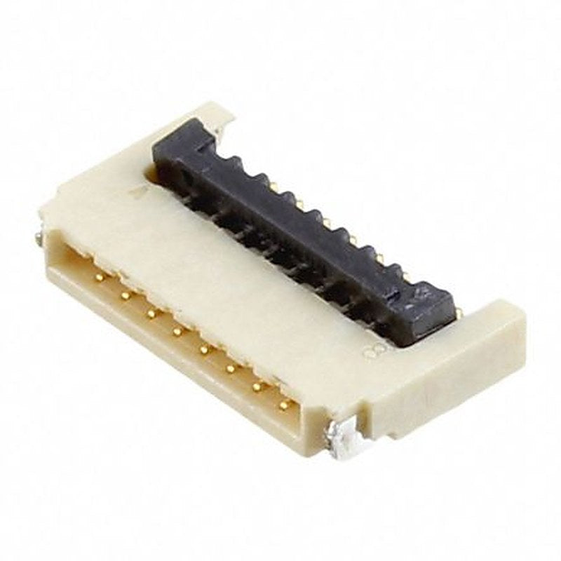 Omron, XF2U 0.5 mm Pitch 8 Way Straight FPC Connector, Solder