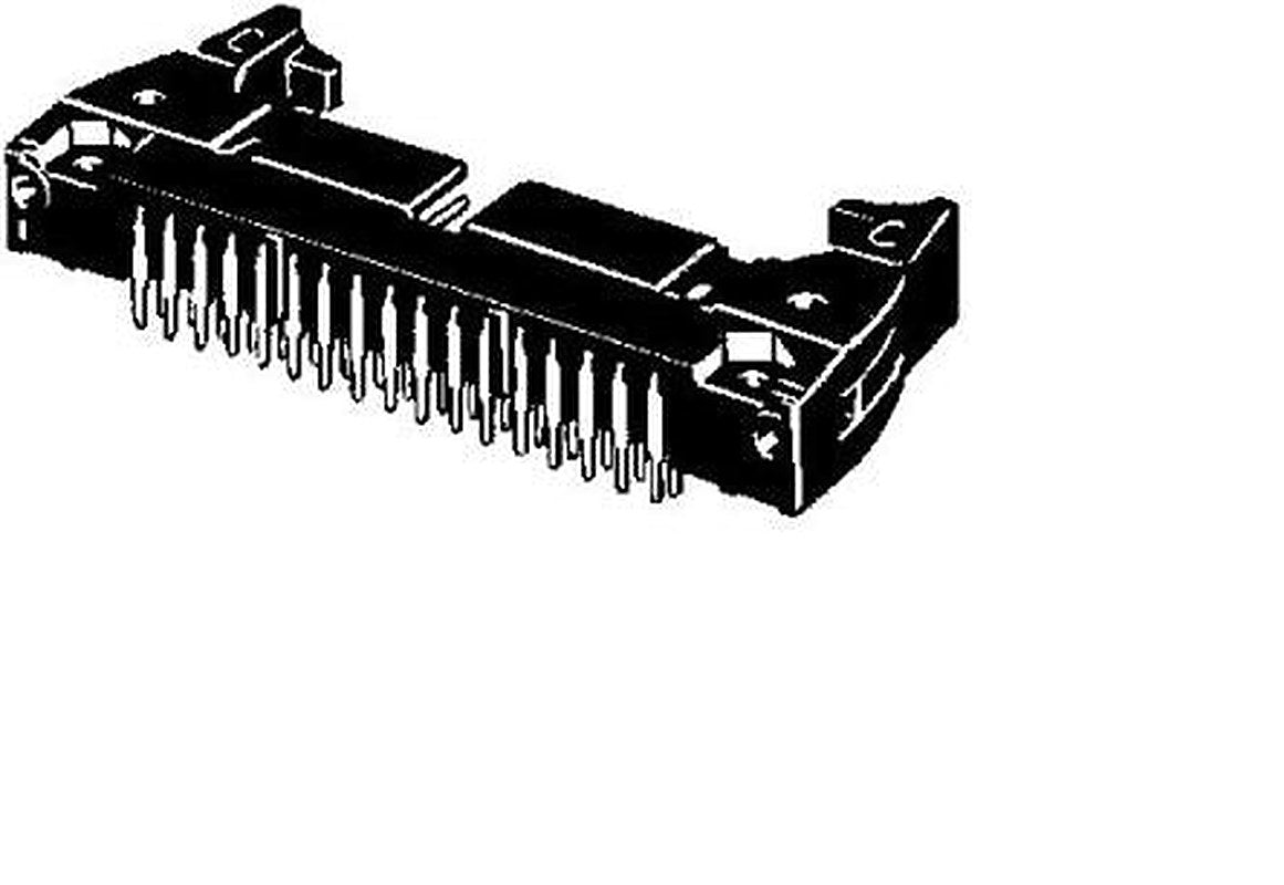 Omron 10-Way Connector Male for Through Hole, 2 Row