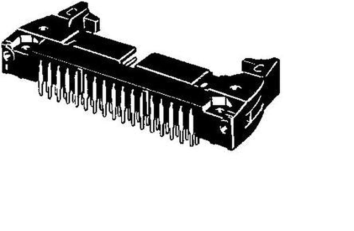 Omron 20-Way Connector Male for Through Hole, 2 Row